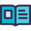 Open book アイコン 64x64