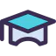Mortarboard アイコン 64x64