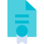 Certificate icon 64x64