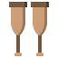 Wooden leg icon 64x64
