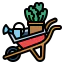 Wheelbarrow ícono 64x64