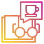Reading glasses icon 64x64