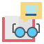 Reading glasses アイコン 64x64