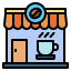 Coffee shop icon 64x64