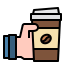 Coffee cup icon 64x64