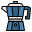 Moka pot icon 64x64