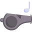 Referee whistle icon 64x64