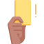 Yellow card icon 64x64