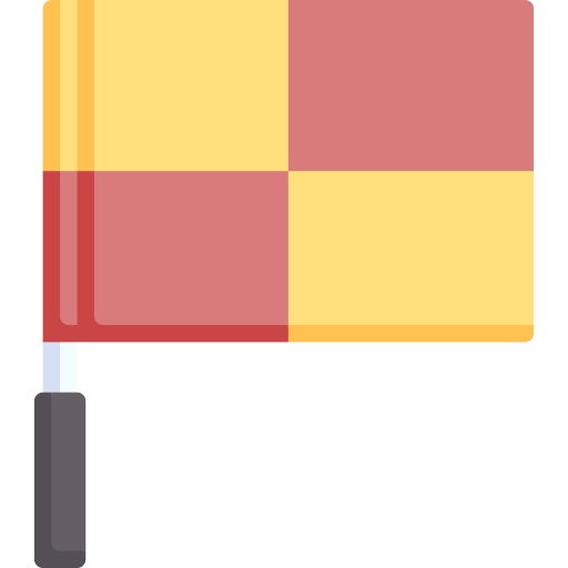 Offside flag Symbol