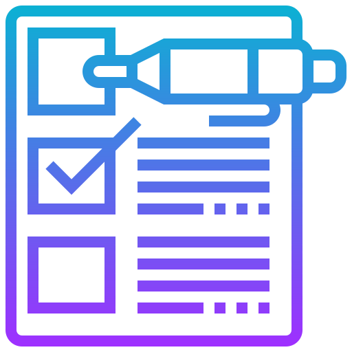 Checklist ícono