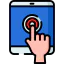 Touch screen icon 64x64