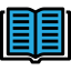 Open book icon 64x64