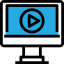 Video player Symbol 64x64