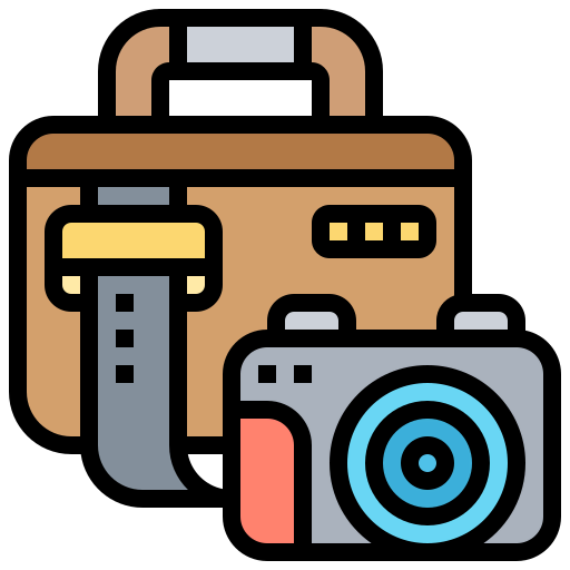 Camera bag icon
