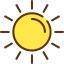 Sun icon 64x64
