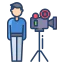 Cameraman Symbol 64x64