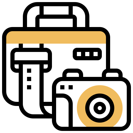 Camera bag icon