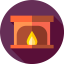 Fireplace icon 64x64