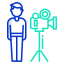 Cameraman icon 64x64