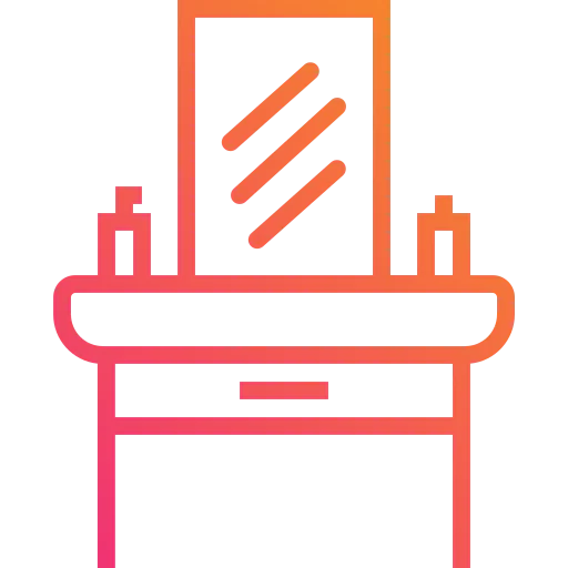 Dressing table icon