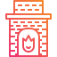 Fireplaces icon 64x64