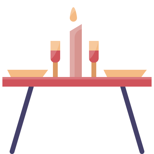 Dinner table icon