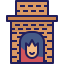 Fireplaces icon 64x64