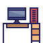 Desktop computer icon 64x64
