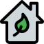 Eco house icon 64x64