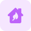 Eco house icon 64x64