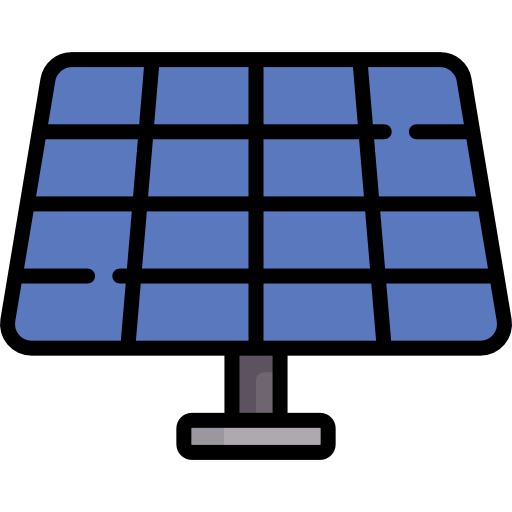 Solar panel icon