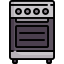 Electric stove icon 64x64