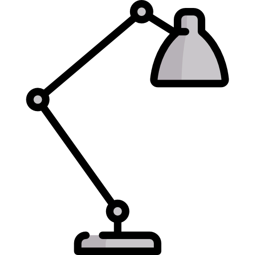 Table lamp icon