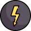 Electricity sign icon 64x64