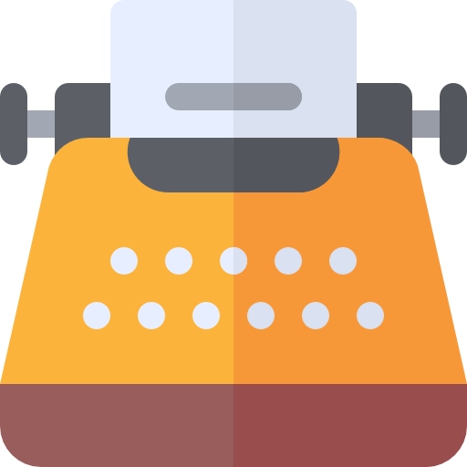Typewriter icon