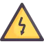 Electrical danger sign іконка 64x64