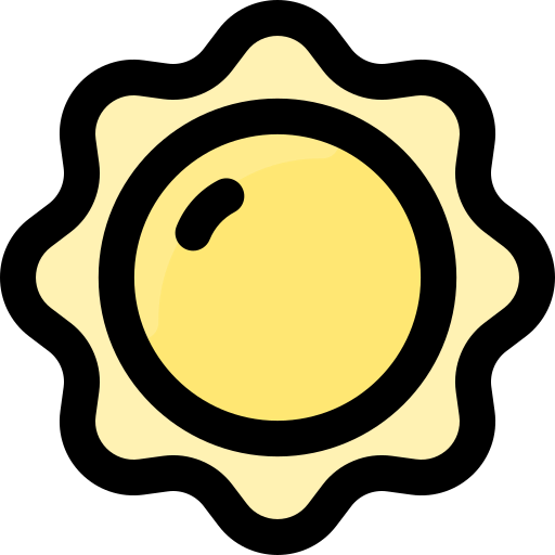 Sun icon