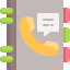 Phone book icon 64x64
