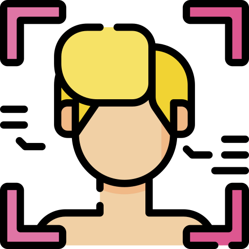 Face recognition icon