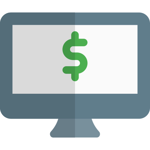 Desktop computer icon