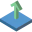 Up arrow icon 64x64