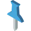 Push pin icon 64x64