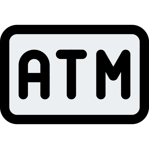 Atm machine icon