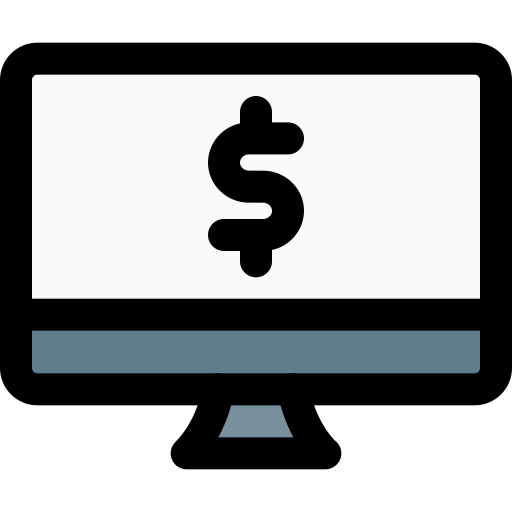 Desktop computer icon