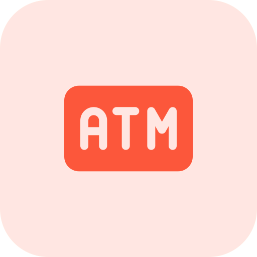 Atm machine icon