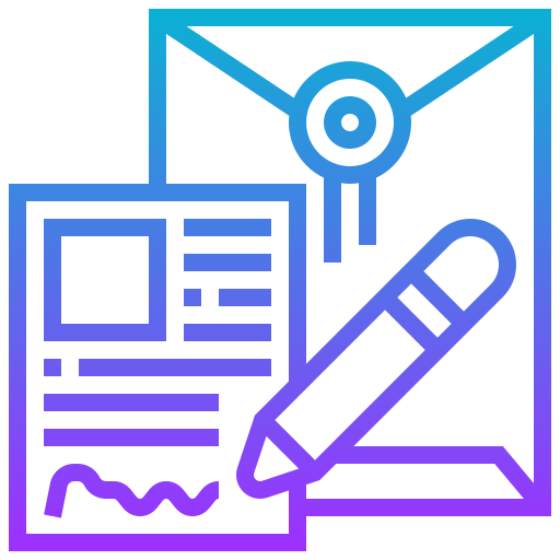Contract icon