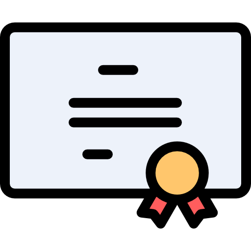 Certificate icon