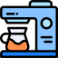 Coffee machine icon 64x64