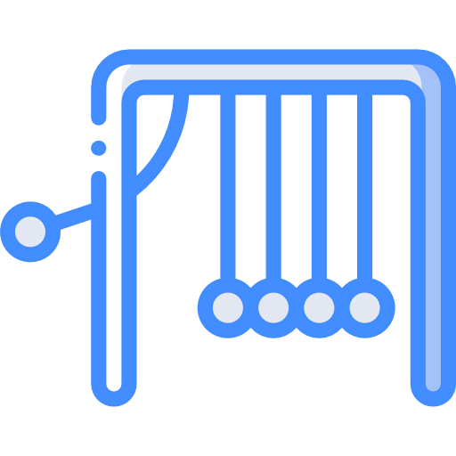 Newton cradle icon