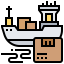 Cargo boat biểu tượng 64x64